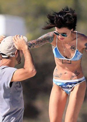 Ruby Rose In Bikini In Ibiza Gotceleb