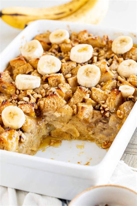 Banana Bread Pudding Recipe