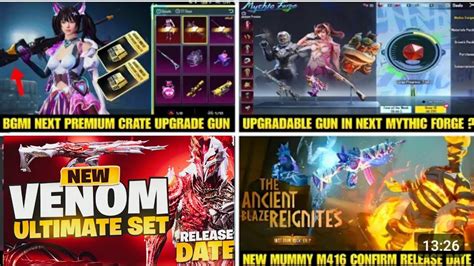 Next Premium Create In Bgmi Ultimate Mummy Set Release Date Mythic