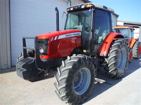 2010 Massey Ferguson 5460 Mfwd Farm Tractor Sn V244038 90 Hp Perkins Diesel 3pth Pto Drawbar