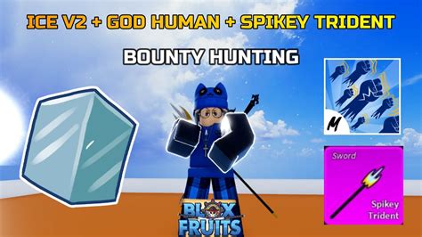 Ice V God Human Spikey Trident Soul Guitar Bounty Hunting Blox