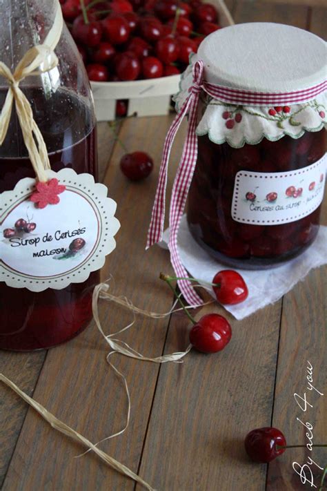 Sirop De Cerise Et Cerises Au Sirop Deux Recettes En Une