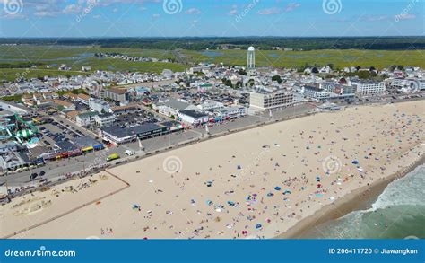 Hampton Beach Aerial View New Hampshire Nh Usa Stock Footage Video Of England Hampton