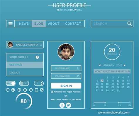 user profile  behance