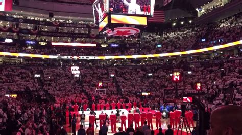 Raptors Vs Wizards Game 2 Oh Canada YouTube