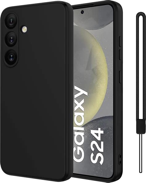 Qasyfanc Handyhülle für Samsung Galaxy S24 5G Hülle, Soft TPU Silikon