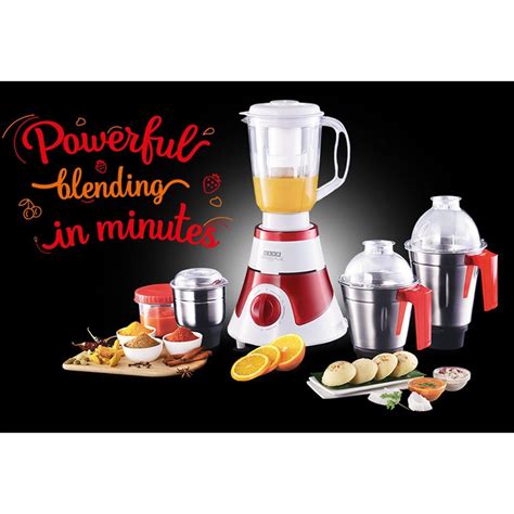 Usha Imprezza Plus MG 3775 Mixer Grinder For Wet Dry Grinding 750 W