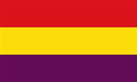 Fileflag Of The Second Spanish Republic Plainsvg Wikimedia Commons