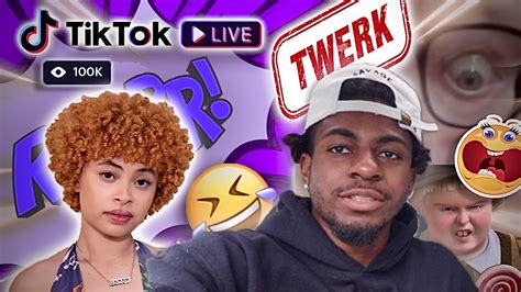 TWERKING TO ICE SPICE Funny Tik Tok Live SCAVENGER HUNT YouTube