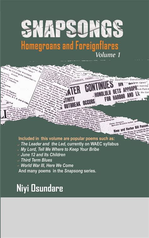 Snapsongs: Homegroans and Foreignflares | University Press PLC | The foremost publishers