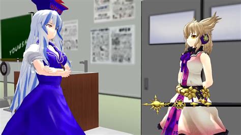 Touhou Mmd Random Clips 3 Youtube