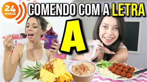 Comidas Com A Letra A Para Festa - Comidas Com A Letra A - BRAINCP