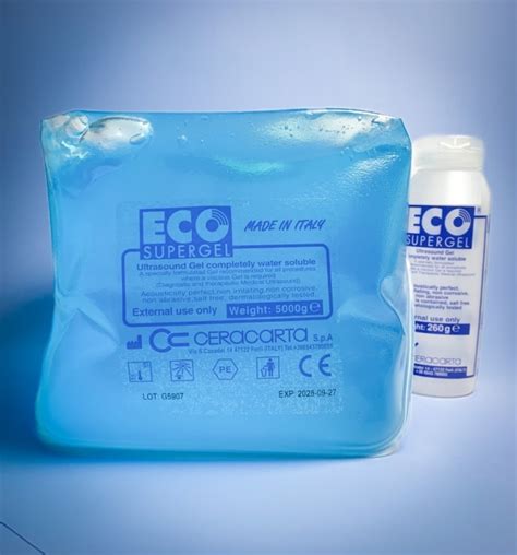 Гель для УЗИ ECO SUPERGEL 5л голубой купить в Украине mid-32 - Гель для ...