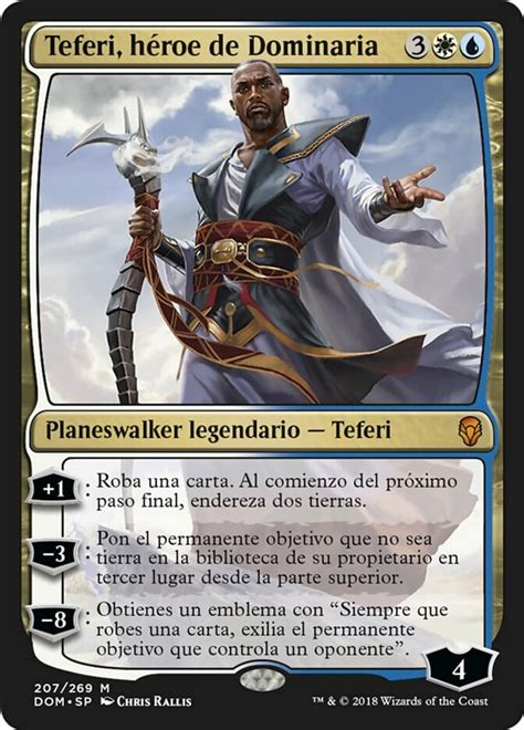 Teferi, Hero of Dominaria · Dominaria (DOM) #207 · Scryfall Magic The ...