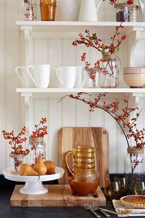 10 Festive Fall Kitchen Decorating Ideas with Seasonal Accents