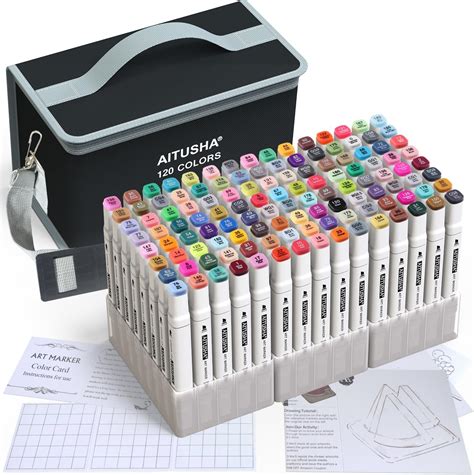 Amazon Dabo Shobo Color Alcohol Marker Pens Bright Permanent