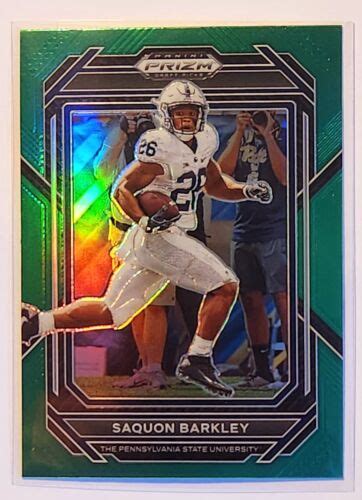 Prizm Draft Picks Saquon Barkley Green Prizm No Color Match