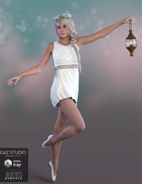 Dforce Summer Angel Outfit For Genesis 3 And 8 Female S Best Daz3d