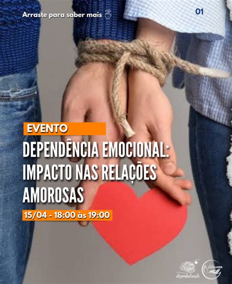 Dependência Emocional Impacto Nas Relações Amorosas Online Sympla