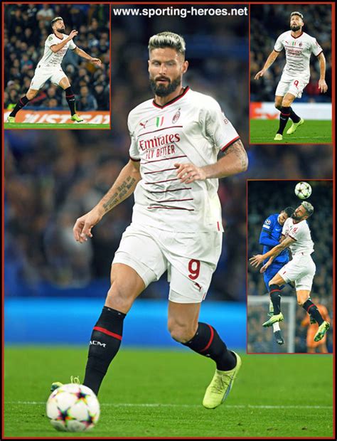 Olivier Giroud 2022 2023 Champions League Games Milan