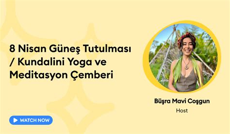 Nisan G Ne Tutulmas Kundalini Yoga Ve Meditasyon Emberi Stream