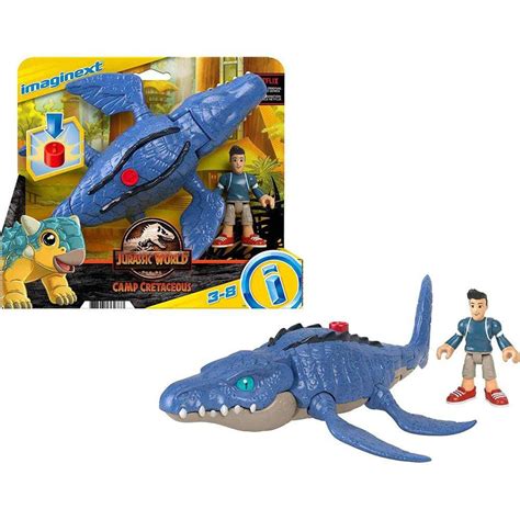 Imaginext Fisher Price Jurassic World Camp Cretaceous Carnotaurus Toro