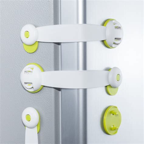 Buy 5 Pack Refrigerator Door Lock, Mini Fridge Lock Child Safety, Child ...