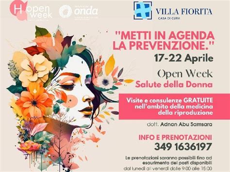 Capua H Open Week Sulla Salute Della Donna Metti In Agenda La