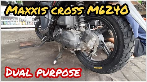 Honda Beat Pasang Ban Maxxis Cross Dual Purpose Youtube