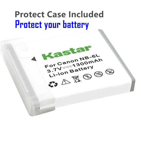 Kastar Nb 6lh Battery Charger For Canon Powershot Sd3500 Sd4000 Sx700