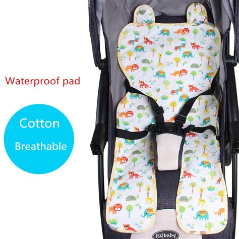 Waterproof Baby Stroller Cushion Cover Pad Pram Padding Liner Car Seat