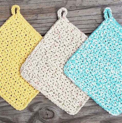 Beautiful Crochet Potholder Patterns Beautiful Dawn Designs