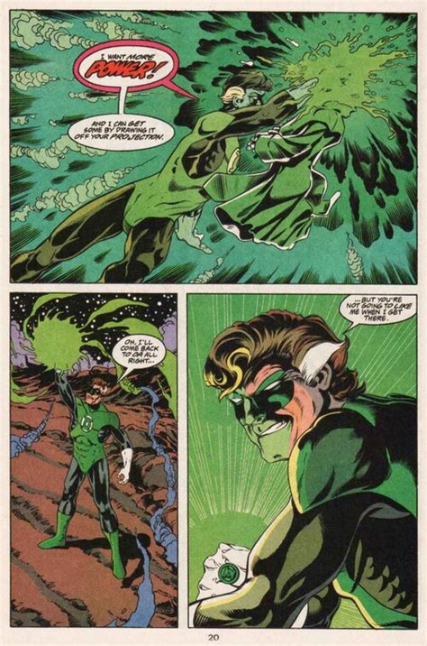 Aaron Thorgi S Arcade On Twitter Hal Jordan Turning Into Parallax