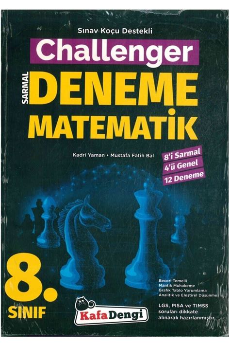 Kafa Dengi Yayınları Kafadengi 8 Sınıf Lgs Challenger Matematik Sarmal