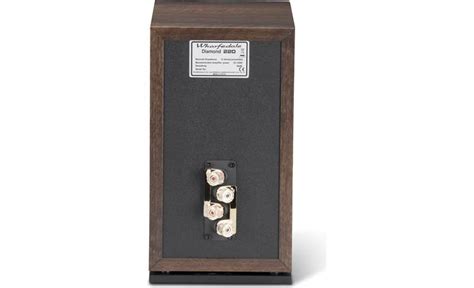 Wharfedale Diamond 220 (Walnut Pearl) Bookshelf speakers at Crutchfield