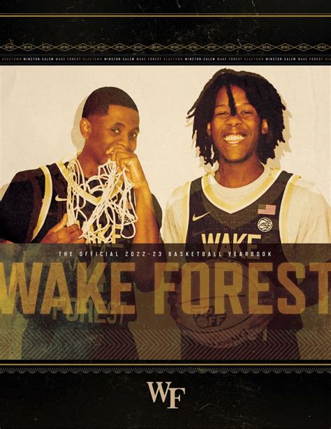 Wake Forest Men's Basketball Yearbook by LEARFIELD Digital...