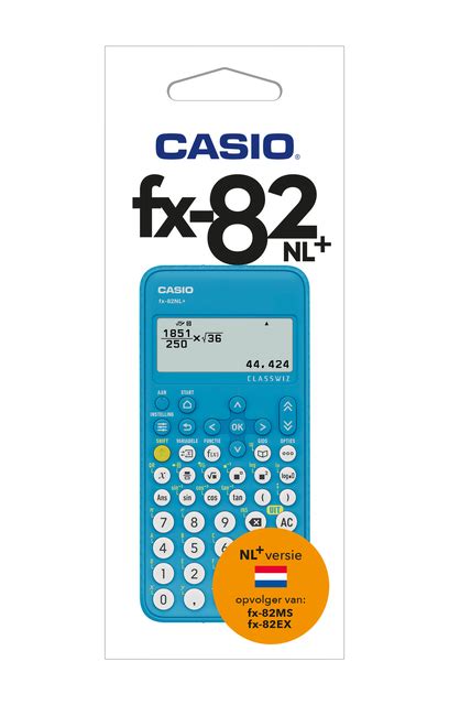 Rekenmachine Casio Fx 82nl Schoolzz Rekenmachines
