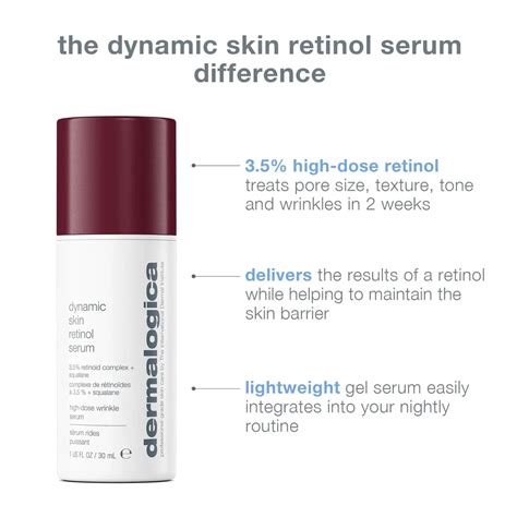 Dermalogica Dynamic Skin Retinol Serum The Cornish Beauty Company