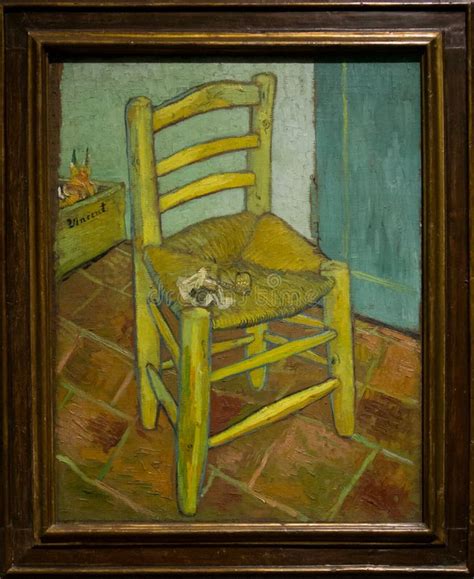 A Painting By Vincent Van Gogh In The National Gallery In London