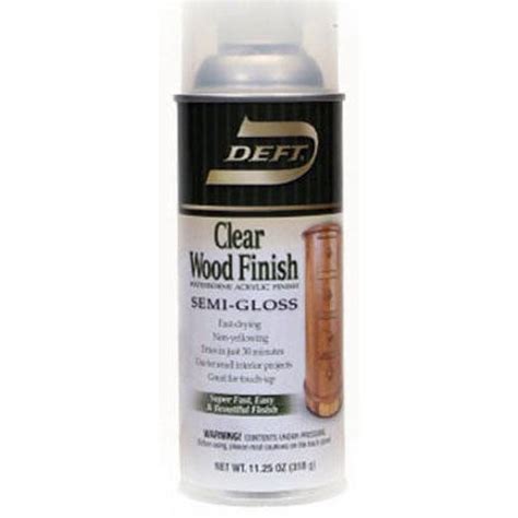 Deft Clear Wood Finish Satin Spray