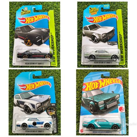 HOT WHEELS 2014 2022 NISSAN SKYLINE 2000 HT GT X ASST Shopee Malaysia