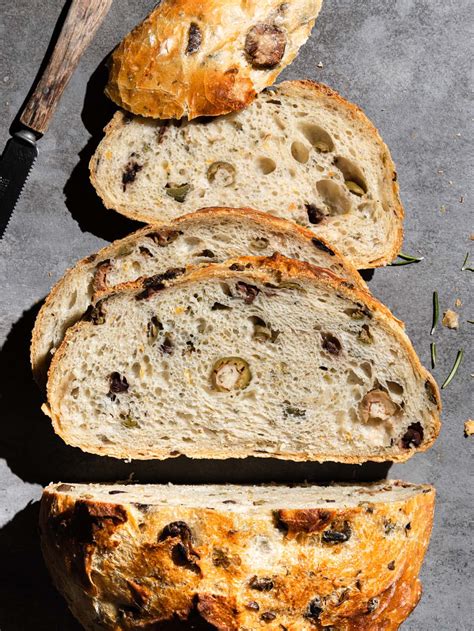 Easy No Knead Olive Bread Quiet Baking Day