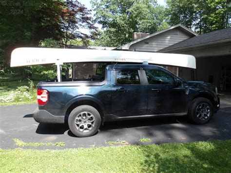 Racked And Ready For Canoe Transport MaverickTruckClub 2022