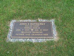 John Edward Jack Hathaway 1925 2007 Memorial Find A Grave