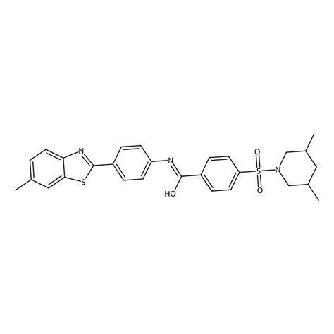 Buy 4 3 5 Dimethylpiperidin 1 Yl Sulfonyl N 4 6 Methyl 1 3