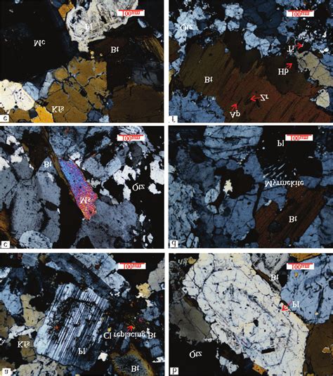 Photomicrographs Of The A Phenocryst Of Plagioclase Showing Twinning Download Scientific