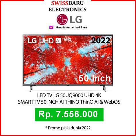 LG 50UQ9000PSD 4K Smart UHD LED TV AI ThinQ 50Inch Swiss Baru