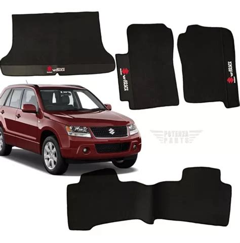 Kit Tapete Grand Vitara Porta Malas Borracha Parcelamento Sem