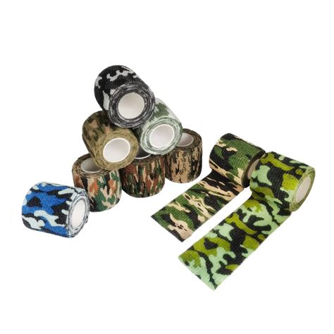 Elastic Wrap Tape Army Adhesive Outdoor Hunting Camouflage Tape