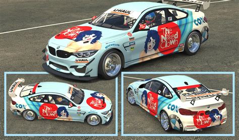 Bmw M Gt Naked Clown By Clyde Coman Trading Paints